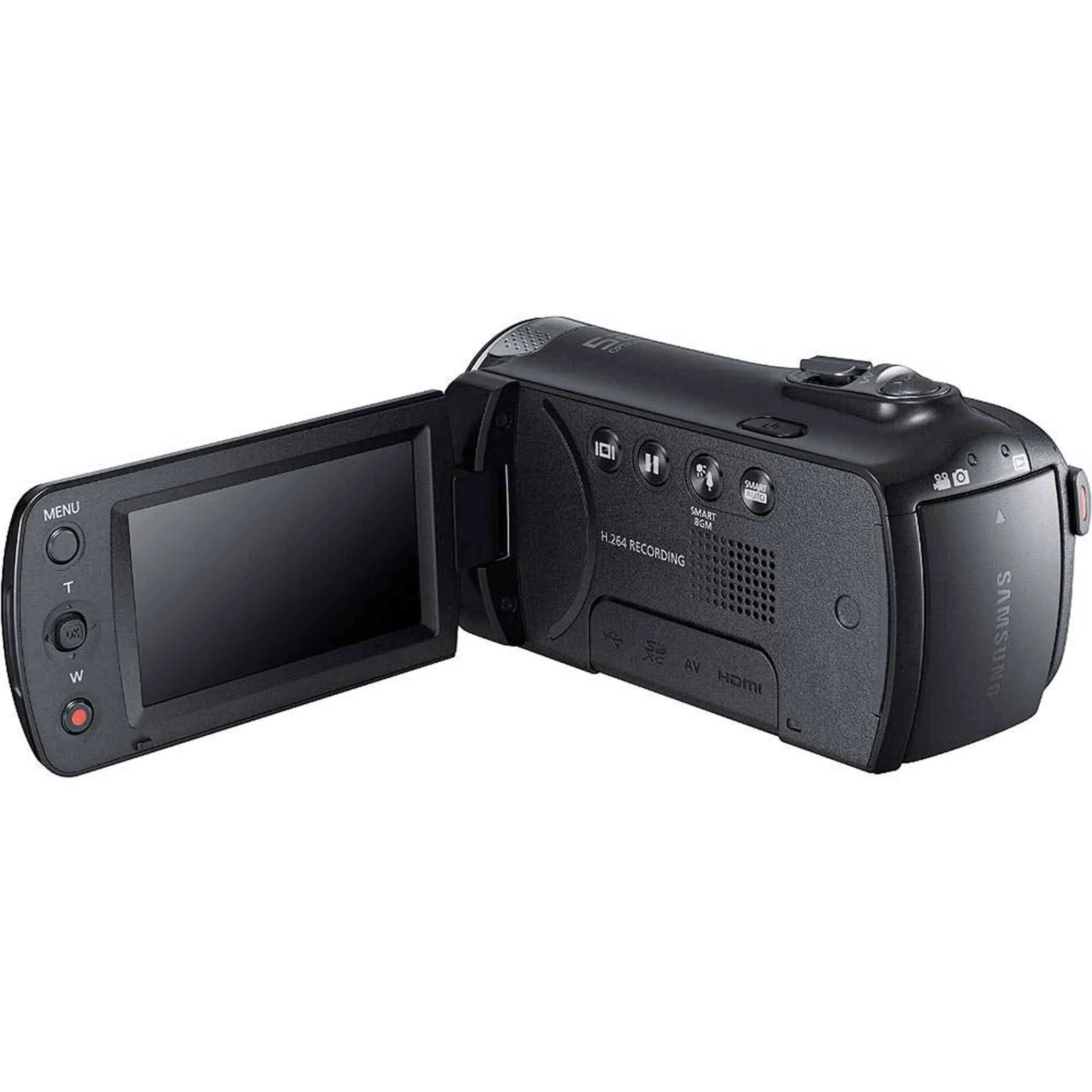 Samsung HMX-F90 Black Camcorder with Accessories Bundle