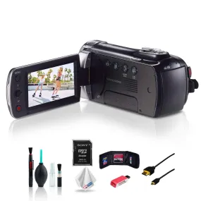 Samsung HMX-F90 Black Camcorder with Accessories Bundle