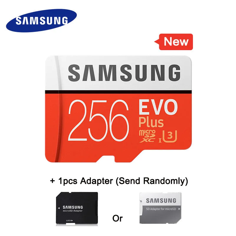 SAMSUNG Memory Card Micro SD 256GB 32GB 64GB 128GB 512G SDHC SDXC Grade EVO  Class 10 C10 UHS TF SD Cards Trans Flash Microsd
