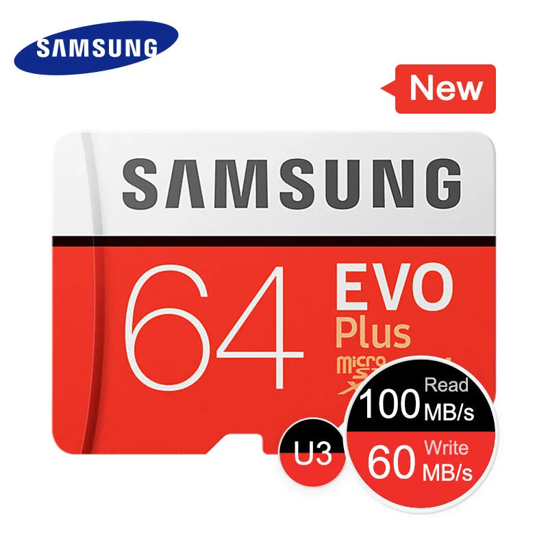 SAMSUNG Memory Card Micro SD 256GB 32GB 64GB 128GB 512G SDHC SDXC Grade EVO  Class 10 C10 UHS TF SD Cards Trans Flash Microsd