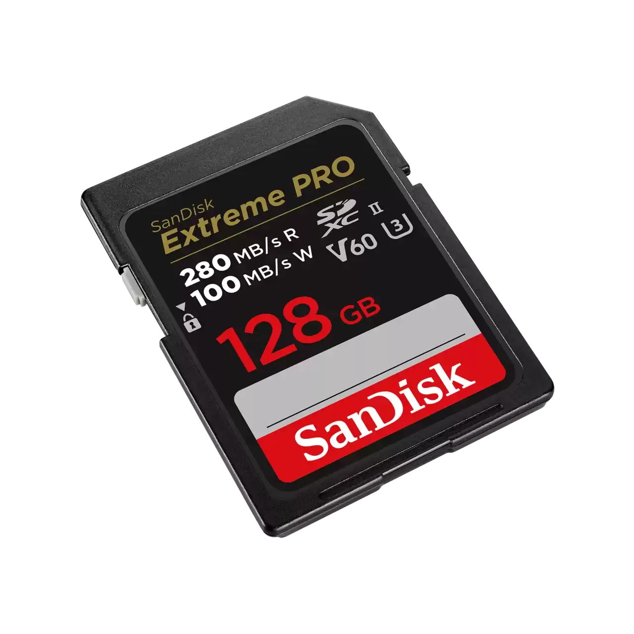 SanDisk 128GB Extreme Pro SDXC (V60, 6K/UHD, UHS-II/U3, 280R/100W MB/s) SDSDXEP-128G-GN4IN 772-4597