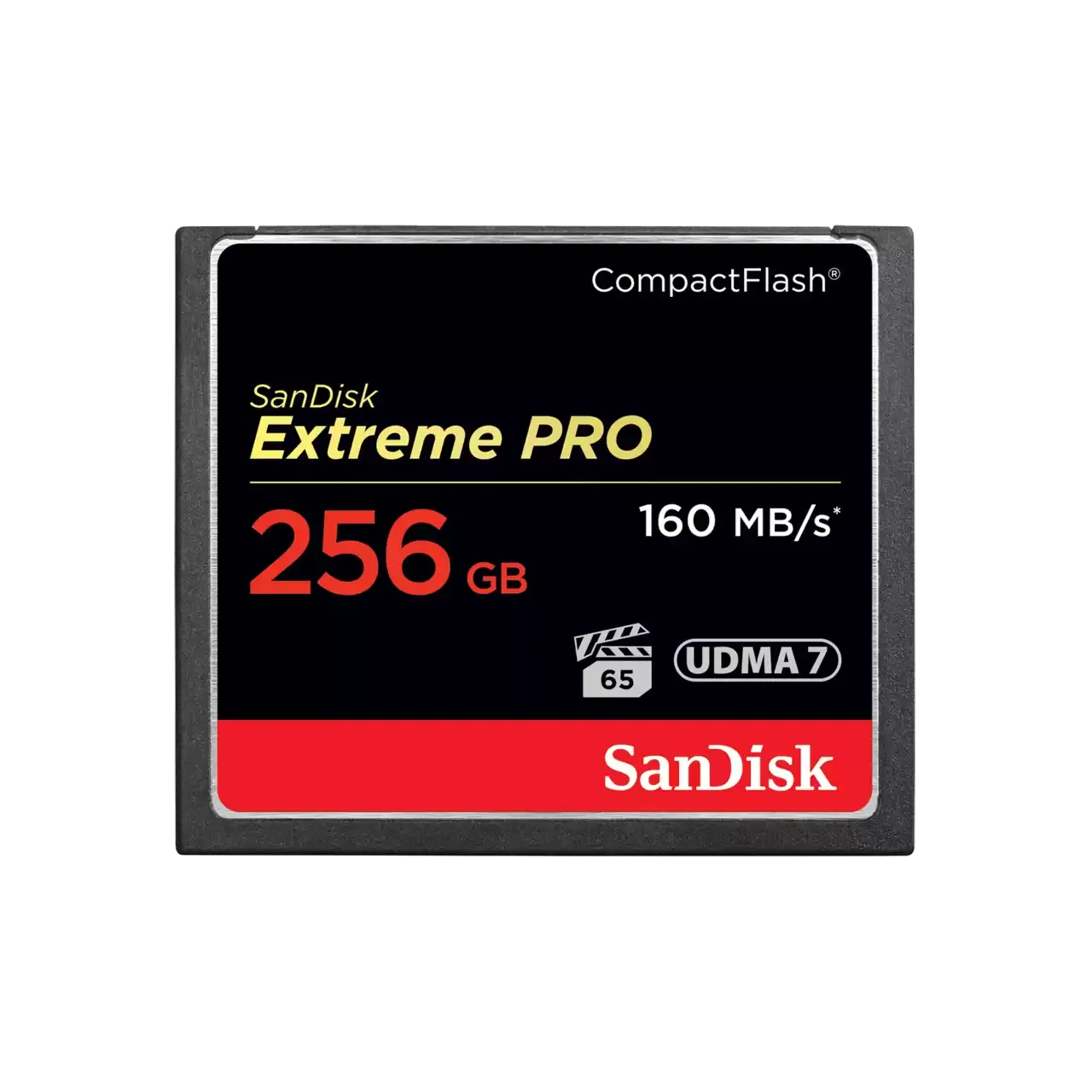 SanDisk 256GB EXTREME PRO CompactFlash (160R/160W MB/s) SDCFXPS-256G-G46 772-3319