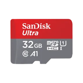SanDisk 32GB Ultra microSDHC (A1, CL10, 120MB/s) SDSQUA4-032G-GN6MN 772-4377