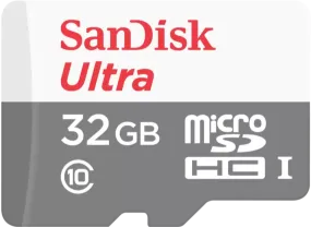 SanDisk 32GB Ultra microSDHC™/microSDXC™ UHS-I Card SDSQUNR-032G-GN3MA 772-4368