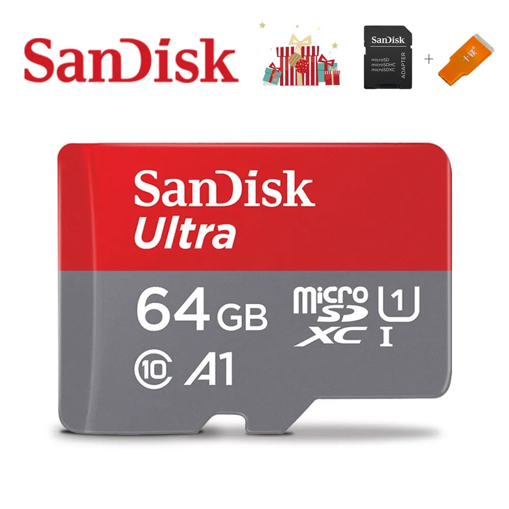SanDisk A1 Memory Card 400GB 256GB 200GB 128GB 64GB 98MB/S 32GB Micro sd card Class10 UHS-1 flash card Memory Microsd TF/SD Card
