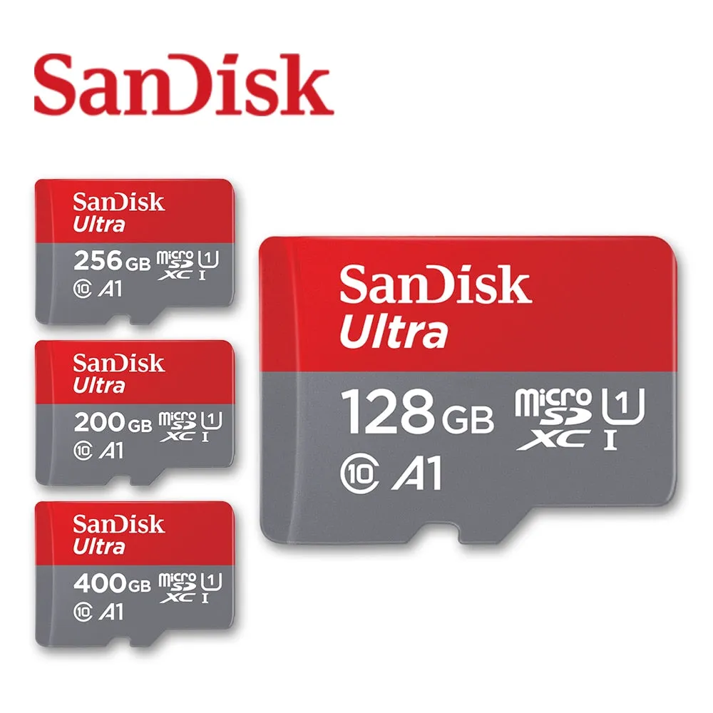 SanDisk A1 Memory Card 400GB 256GB 200GB 128GB 64GB 98MB/S 32GB Micro sd card Class10 UHS-1 flash card Memory Microsd TF/SD Card