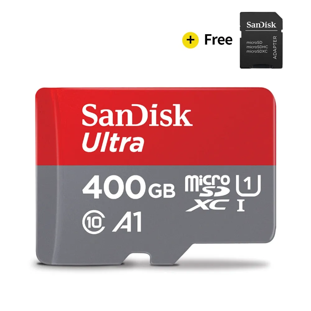 SanDisk A1 Memory Card 400GB 256GB 200GB 128GB 64GB 98MB/S 32GB Micro sd card Class10 UHS-1 flash card Memory Microsd TF/SD Card