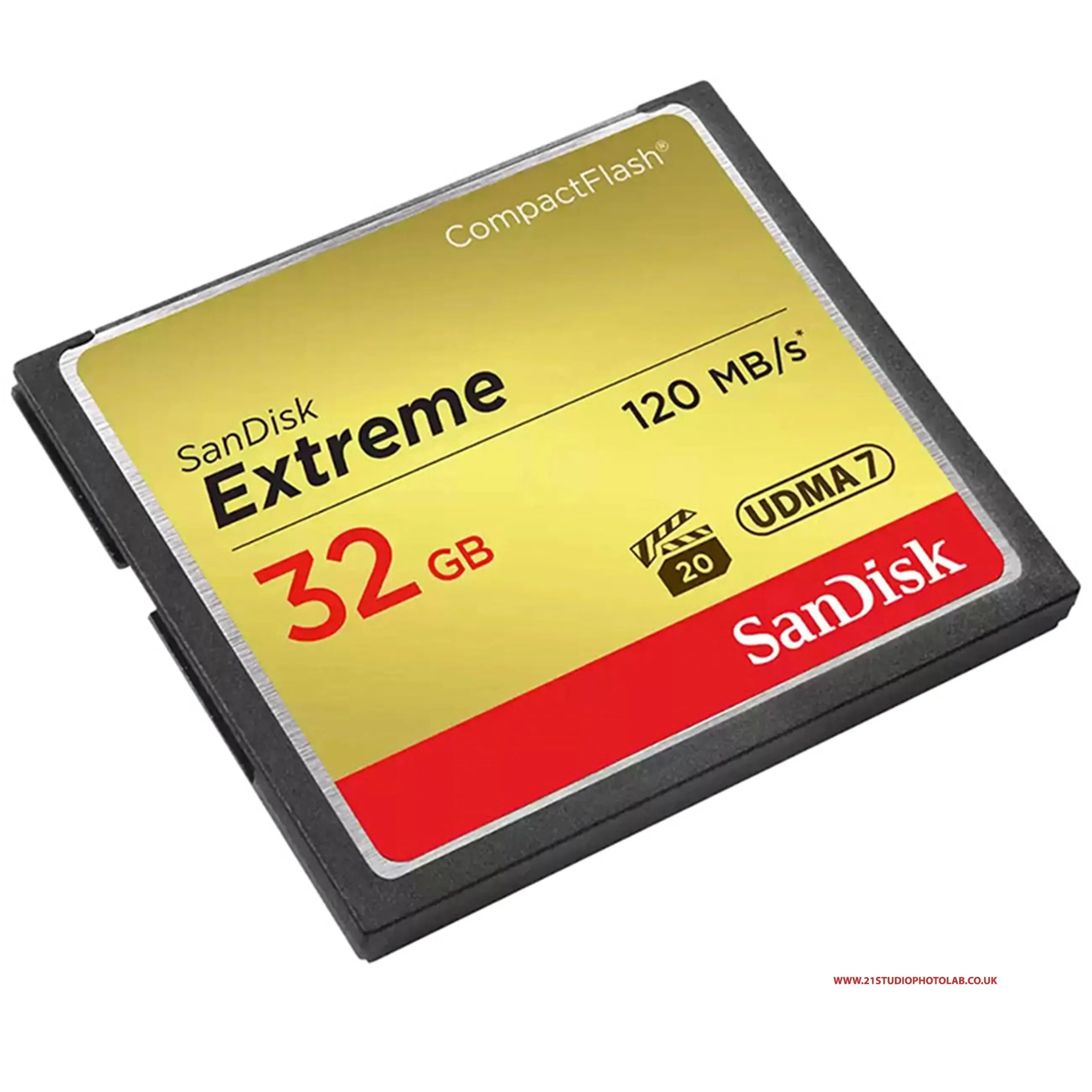 Sandisk Extreme Compact Flash 32GB 120MB/S UDMA 7 Memory Card