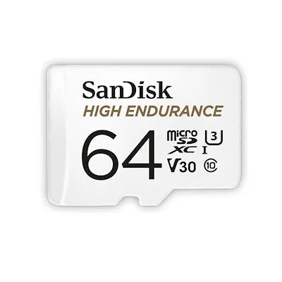 SanDisk High Endurance Memory Card 32GB 64GB 128GB 256GB Dash Cam Car Camera CCTV Video MicroSD 4K