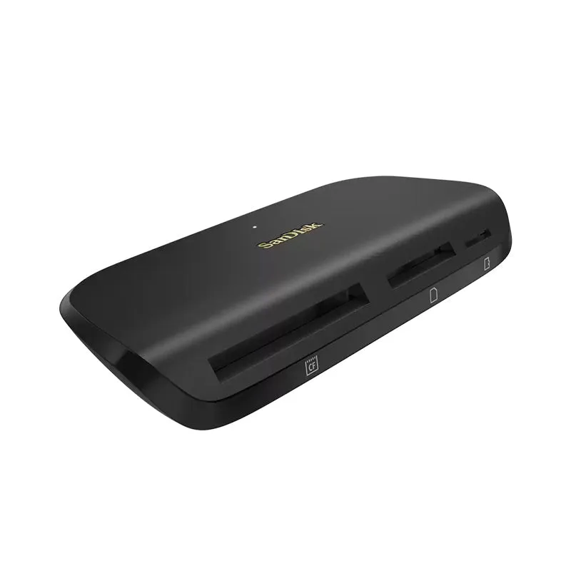 SanDisk ImageMate PRO USB-C Multi-Card Reader and Writer with 312MB/s Speed for SD and MicroSD, and 160MB/s Speed for CompactFlash Cards Plug and Play and Backward Compatible | SDDR-A631-GNGNN