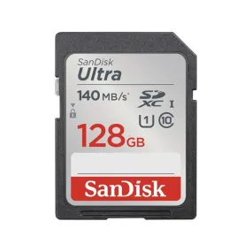 SanDisk Ultra 128GB SDXC UHS-I 140MB/s Memory Card - V10