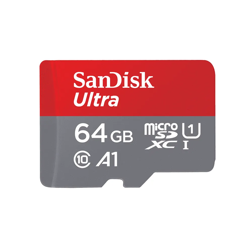 SanDisk Ultra A1 Class 10 Micro SD Memory Card - 32GB/64GB/128GB/256GB/400GB/512GB (120MB/s) (140MB/s) (SDSQUAR / SDSQUA4 / SDSQUAB / SDSQUAC)