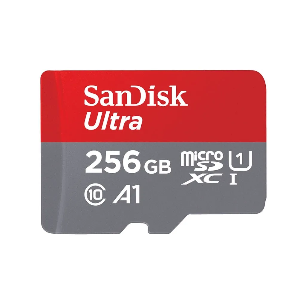 SanDisk Ultra A1 Class 10 Micro SD Memory Card - 32GB/64GB/128GB/256GB/400GB/512GB (120MB/s) (140MB/s) (SDSQUAR / SDSQUA4 / SDSQUAB / SDSQUAC)