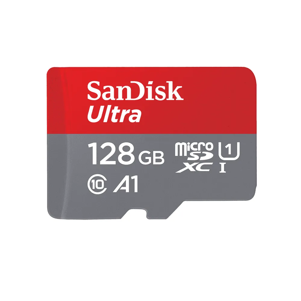 SanDisk Ultra A1 Class 10 Micro SD Memory Card - 32GB/64GB/128GB/256GB/400GB/512GB (120MB/s) (140MB/s) (SDSQUAR / SDSQUA4 / SDSQUAB / SDSQUAC)