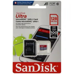 SanDisk Ultra microSDXC UHS-1 Card 128GB / 100MB/s