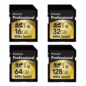 SD card 64GB 128GB 256GB SDXC SDHC Card Memory Card High Speed 600x Camera and Phones
