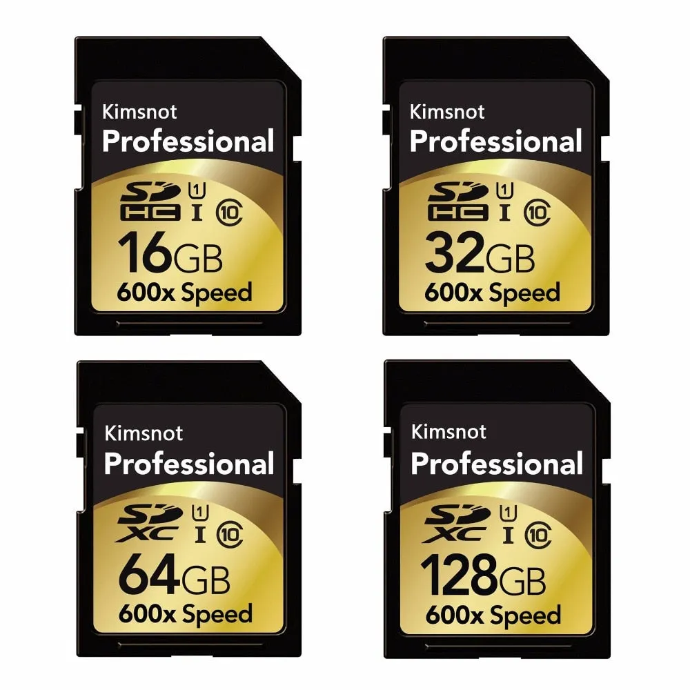 SD card 64GB 128GB 256GB SDXC SDHC Card Memory Card High Speed 600x Camera and Phones