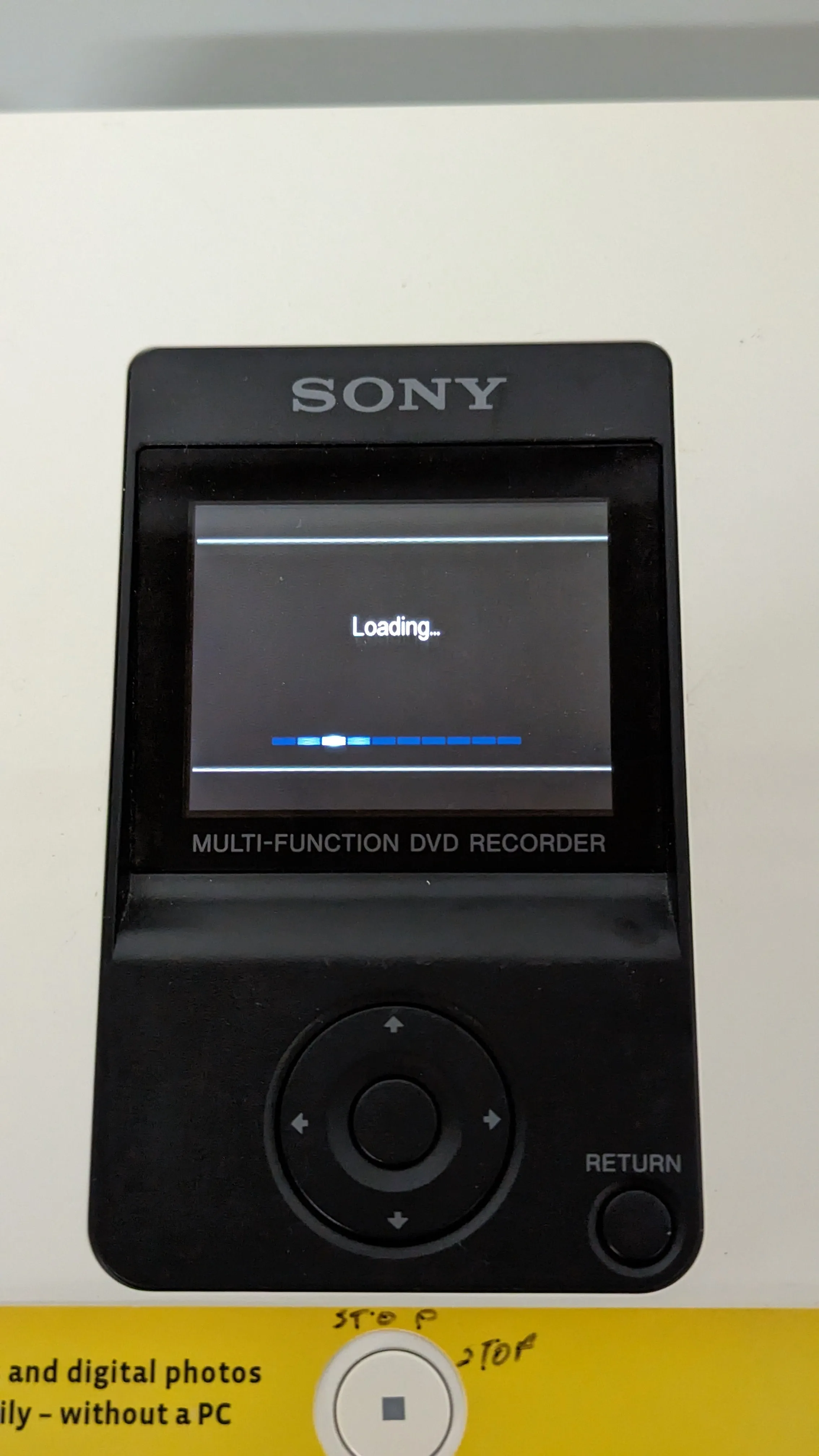 Sony DVD Recorder DVDirect VRD-MC3 DVD Burner with 2.5" Screen F*S