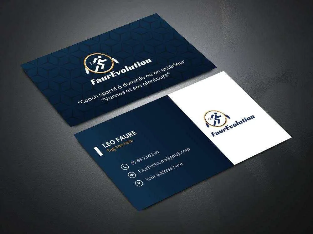 Standard visiting card