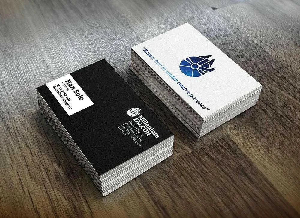 Standard visiting card