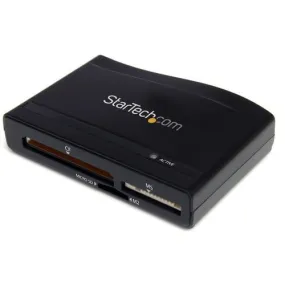 StarTech.com USB 3.0 Multi Media Flash Memory Card Reader - 16-in-1 - CompactFlash Type I, CompactFlash Type II, SD, SDHC, microSDHC, SDXC - USB 3.01 Total Number of USB Ports1 Number of USB 3.0 PortsExternal