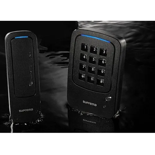 Suprema XP2-GKDPB XPass 2 Outdoor Compact RFID Device, Gangbox Keypad Type