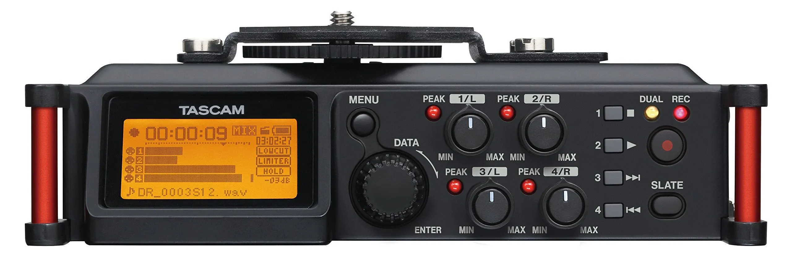 Tascam DR-70D 4-Track Portable Audio Recorder for DSLR Camera