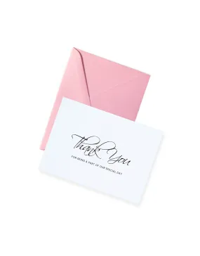 Thank you for being part of our Special Day Card