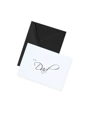 To my Dad Card