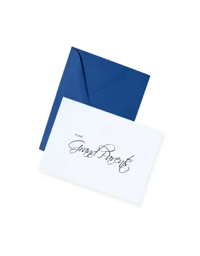 To My Grand Parents Card