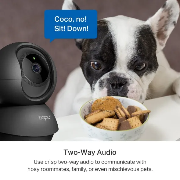 TP-Link Tapo TC71 / C210 / C211 2K QHD 3MP Pan / Tilt Wireless WiFi Home Security Surveillance IP Camera