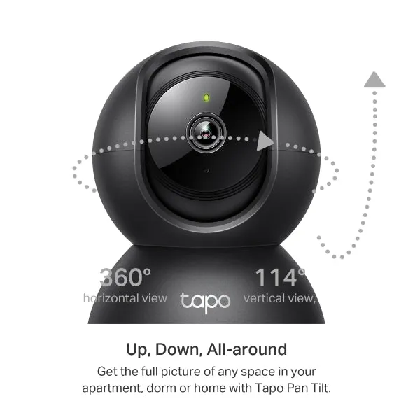 TP-Link Tapo TC71 / C210 / C211 2K QHD 3MP Pan / Tilt Wireless WiFi Home Security Surveillance IP Camera