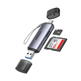 UGREEN 2-in-1 USB C OTG Card Reader