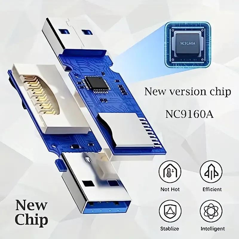 USB 2.0 SD Card Reader Micro SD Card To USB Adapter