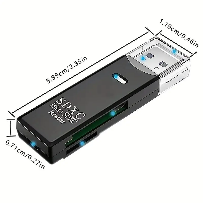 USB 2.0 SD Card Reader Micro SD Card To USB Adapter