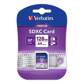 Verbatim sdxc card 128gb class 10