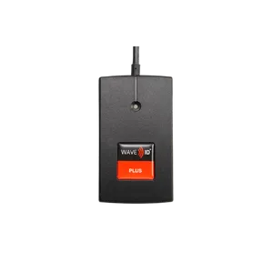 WAVE ID Plus Keystroke V2 RA FactoryTalk Surface Mount IP67 Black USB Reader, KT-805W1AKU-RA-IP67