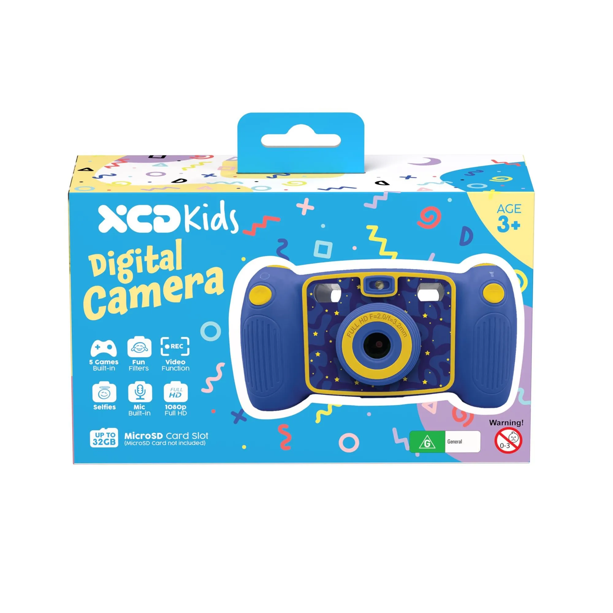 XCD Kids Mini Digital Camera (Blue)