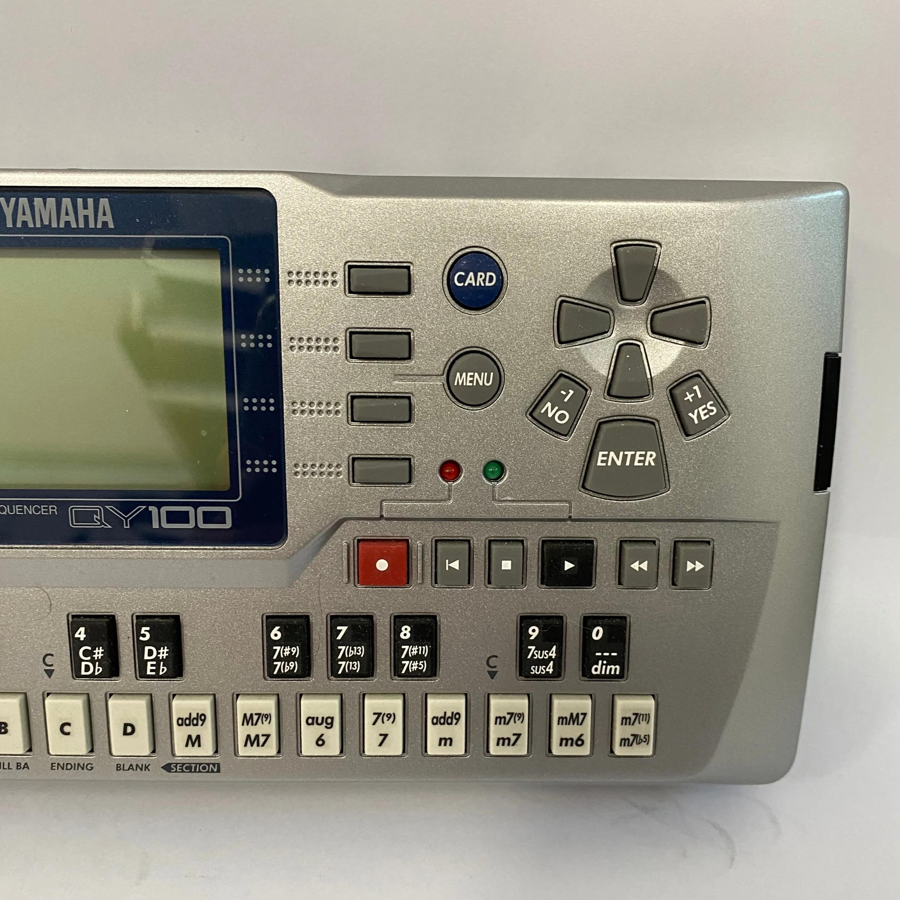Yamaha QY100 Sequencer with CompactFlash Card